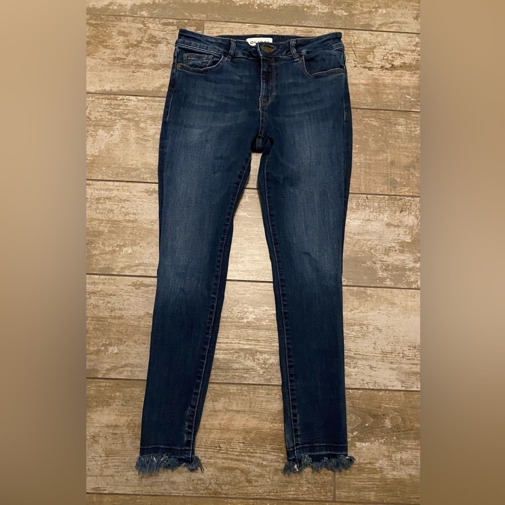 DL1961 Margaux instasculpt ankle skinny Harlow jean